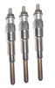 zt truck parts 3PCS Glow Plug 16851-65510 16851-65512 Fit for Kubota V1505 V1305 Z482 RTV900 RTV1100 D722 D902 D905 D1005 D1105
