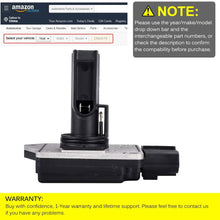 FAERSI Mass Air Flow Meter Sensor MAF 74-50011 XF2F12B579BA for Ford Mercury Mazda 3.0L 3.8L, 2001-2004 Mustang, 2000-2004 Focus, 1999-2003 Explorer, 2001-2003 Ranger, 2001-2004 Tribute & More