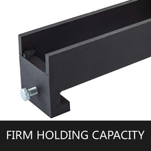 Mophorn Heavy Duty Trailer Hitch Receiver, Standard 2 Inch Hitch Receiver, Forklift Skid Steer Adapter Forklift Panel Towing Attachment, in Black and Steel