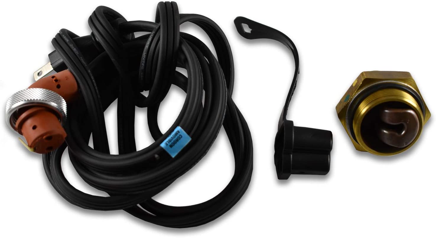 Zerostart 3100105 Engine Block Immersion Heater for Chrysler, Dodge, Mercedes-Benz, Mercedes Freightliner Sprinter, 38mm Thread | CSA Approved | 120 Volts | 400 Watts