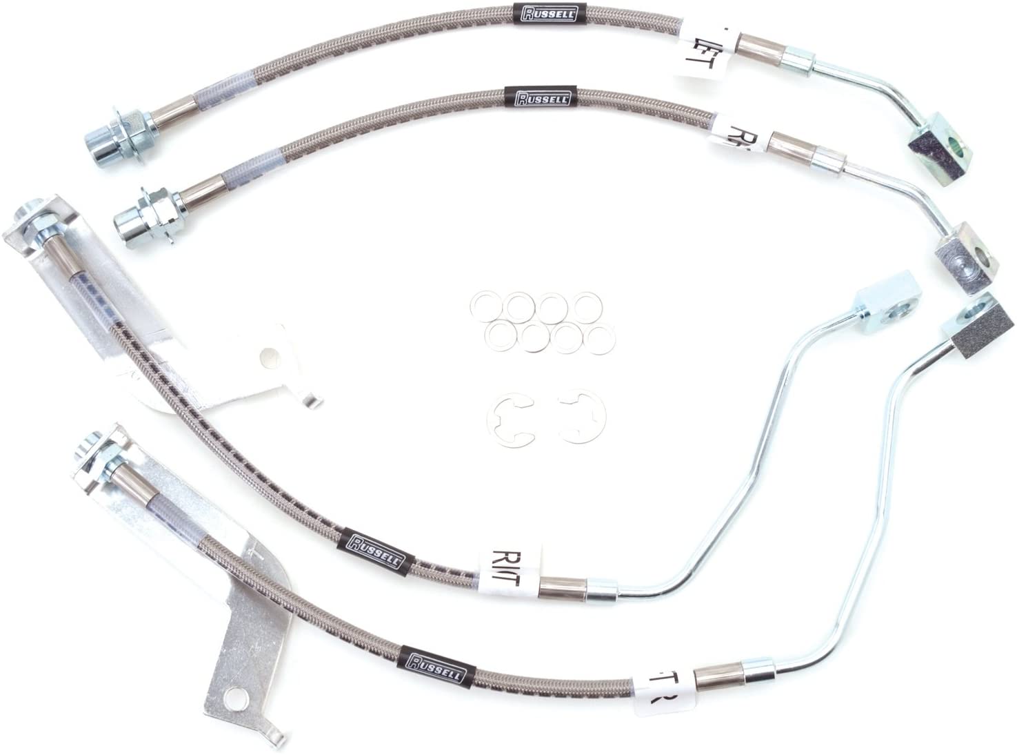 Edelbrock Russell 693210 Direct Bolt-On Brake Hose Kit