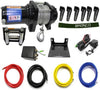 Bronco AC-12015 2500 LB Winch,Steel Cable