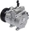 New Mando 10A1046 AC Compressor with Clutch Original Equipment (Pre-filled Oil)