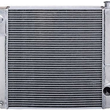 Maxx Power Chevy Style Tri Flow Aluminum Radiator 22 Inch 3 Pass Cooling