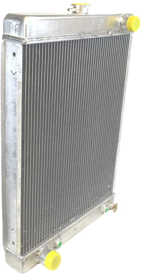 JSD G190A Aluminum Racing Radiator 2 Row Single Pass Overall 27
