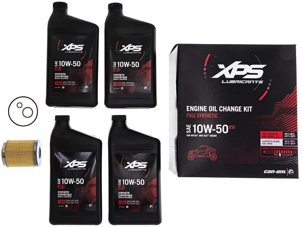 Can Am Maverick X3 Oil Change Kit 10W-50
