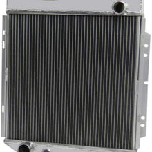 CoolingCare 3 Row Aluminum Radiator for 1961-66 Ford Models Ranchero, Mustang, Falon