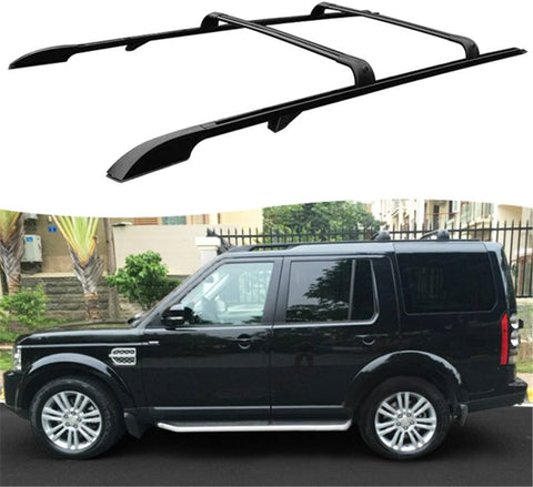4 Pieces Extented Roof Rail Rack Crossbar for Land Rover Discovery 3 4 LR3 LR4 2004-2016 Carrier Holder Bars