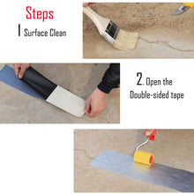 Purewords Butyl Waterproof Tape, Professional Roof Cement Steel Tile, Self-Adhesive Coiled Material, Aluminum Foil, Leak-Proof Adhesive Tape, Size of 4 in 16.4 Ft, 5cm Side 5M Length