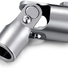DEMOTOR PERFORMANCE 3/4" - 36 Spline to 3/4" DD Universal Black Steel U-Joint