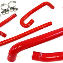 HPS 57-1425-RED-2 Red Silicone Radiator Coolant/Heater Hose Kit