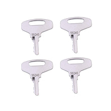 FridayParts 4pcs Ignition Keys 55240 66711-55140 for Kubota B20 B5100 B6100 B7100 B7200 B8200 B9200