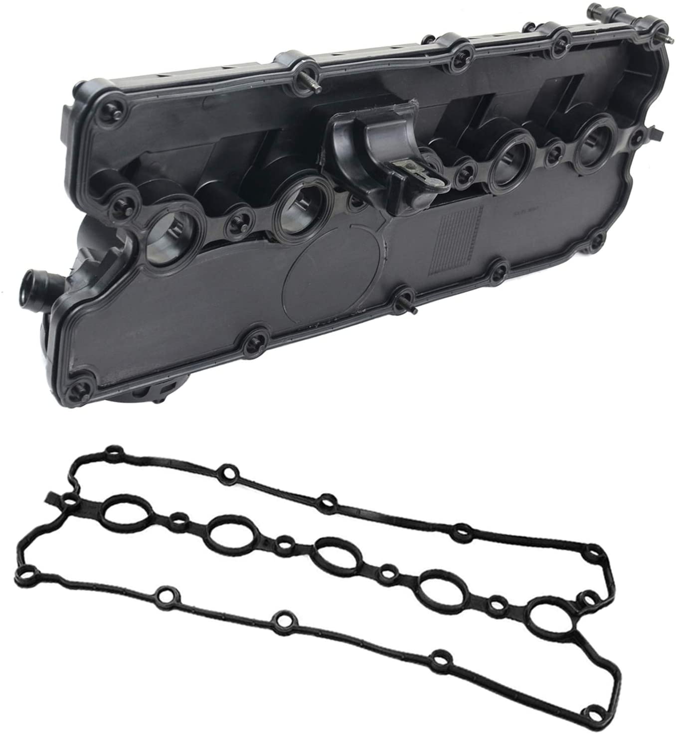 Engine Valve Cover PCV Valve w/Bolts 07K103469L Compatible with VW Jetta Golf Passat Rabbit 2.5L 2008-2014 AKWH