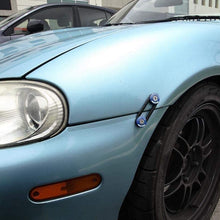 Xotic Tech JDM Quick Release Fasteners For Car Bumpers Trunk Fender Hatch Lids (Purple)