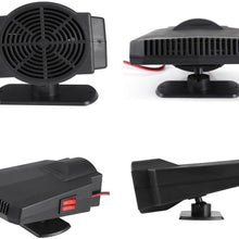 Samfox Car Defroster, Portable Car Windshield Window Defroster Ceramic Heater Cooler Fan, 12V 250W