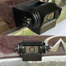 EWAY WiFi Wireless Magnetic Trailer Hitch Backup Rear View Camera & 4.3 inch LCD Monitor Safety Battery Powered for Gooseneck Horse Boat Travel Trailer/Fifth Wheels/RV/Camper Car, Removable Guideline