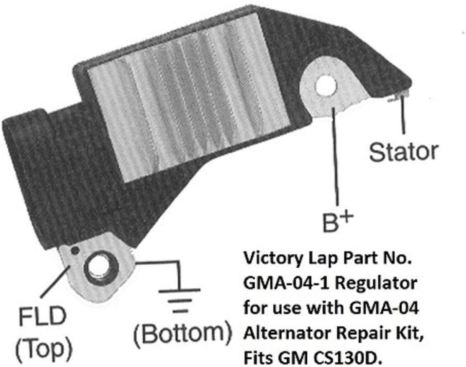 Victory Lap GMA-04-1 Regulator for GMA04 Alternator Repair Kit