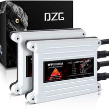 DZG HID Ballasts 55W Quick Start Xenon Headlight Ballast Replacement Slim Ballast Alternate Current AC Universal Fit, Pack of 2