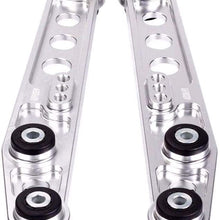 Front Rear Camber Lower Control Arm Toe Arm Bushing Kits, Compatible with Honda Del 93-97 SL