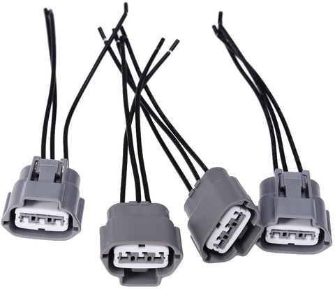 Zreneyfex Ignition Coil Connector Wiring Harness Replacement for Nissan Altima Sentra 2000-2015 (Pack of 4)