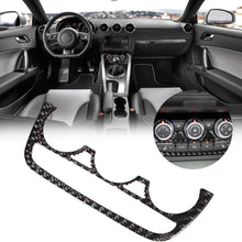 Car Air Conditioner Sticker Decoration,Carbon Fiber Car Air Conditioner Sticker Decoration Car Air Conditioner Sticker Fit for TT 8n 8J MK123 TTRS 2008-2014