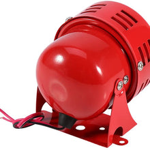 Electric Car Truck Motorcycle Driven Horn/Alarm/Siren (Air Raid) Loud 50s Red 12V
