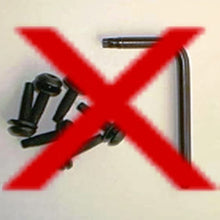 Jeep Wrangler JK Hard Top Quick Removal Change Kit set of 6 Tee Knobs fits all 2007 thru 2016 Models