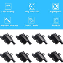 JDMON Compatible with Ignition Coil Pack Chevy GMC Silverado Sierra Suburban Yukon Replaces 12563293 D585 C1251 19005218 UF262 Pack of 8
