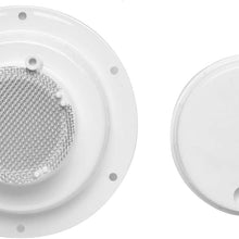 wadoy RV Plumbing Vent Cap with Vent Screen, Camper Vent Cap for 1 to 2 3/8" Pipe, RV Sewer Vent Cap Replacement