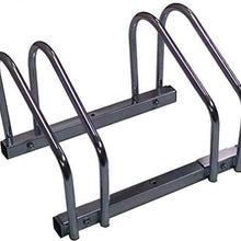 EasyGo Floor Stationary Triple Bike Wheel Rack, Indoor – Outdoor Bike Stand