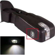 AERDM New towing mirror Black Housing with Temperature sensor fit 2015-2018 F150 Towing Mirrors w/Blind Spot mirror with Turn Signal, Puddle and Auxiliary Lamp