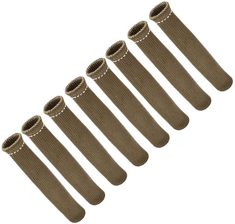 labwork Titanium 1800° Spark Plug Wire Boots Heat Shield Protector Sleeve Fit for SBC BBC 350