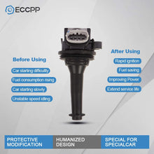ECCPP Portable Spare Car Ignition Coils Compatible with Volvo C30/ C70/ S40/ S60/ V50/ V70/ XC70 2004-2016 Replacement for UF517 C1721 for Travel, Transportation and Repair (Pack of 5)