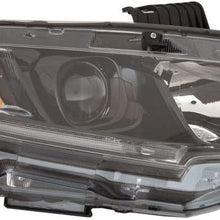 For Honda Civic Sedan Headlight Assembly 2019 Passenger Side Halogen Type Black Bezel For HO2503192 | 33100-TBA-A31