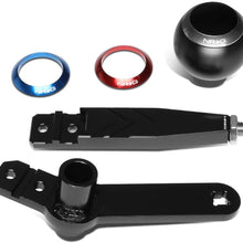 NRG Innovations SKA-RZR M10 X 1.5 Aluminum Shifter Shift Knob Adapter + LED Keychain Flashlight