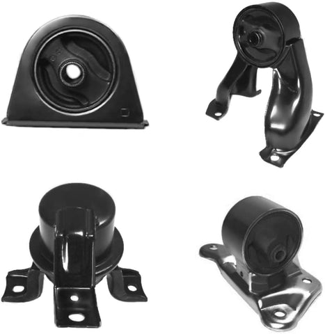 Ashimori Compatible With 2002-2007 Mitsubishi Lancer 2.0L Auto Transmission Engine Motor Mount Set A6647 A4617 A4606 A4641