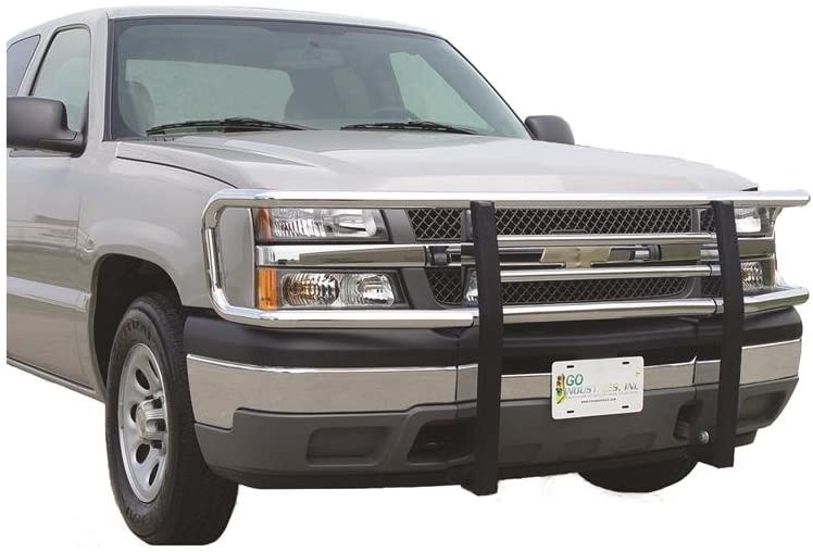 Go Industries 77699 B/T Grille Guard CHV P/U 99-02 Chrm