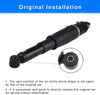 JDMON Replacement for Rear Air Spring Kit Air Suspension Bags Cadillac Escalade 2002-2014, Chevy Avalanche/Suburban 1500 2002-2013, Chevy Tahoe/GMC Yukon 2000-2014, Air Shock Absorber Struts Kits, 2PC