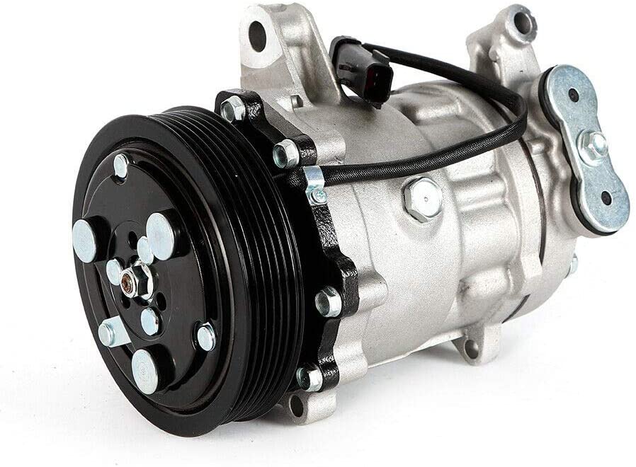 LianDu AC A/C Compressor Air Conditioner Compressor with A/C Clutch CO 4854C for Dodge-Ram 1500 3.7L 4.7L Dodge-Ram 2500 3500 5.9L Dodge-Durango 4.7L Dodge-Dakota 4.7L 2002-2003