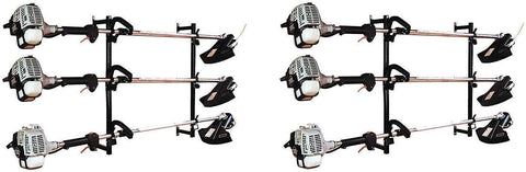 Buyers LT12 3-Trimmer Landscape Truck & Trailer Enclosed Rack (Pack of 2)