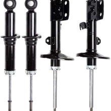 Shocks Struts,ECCPP Front Rear Shock Absorbers Strut Kit Compatible with 2009 2010 2011 2012 2013 Toyota Corolla,2009 2010 2011 2012 2013 Toyota Matrix,2009 2010 Pontiac Vibe 339114 72597 341448 72599