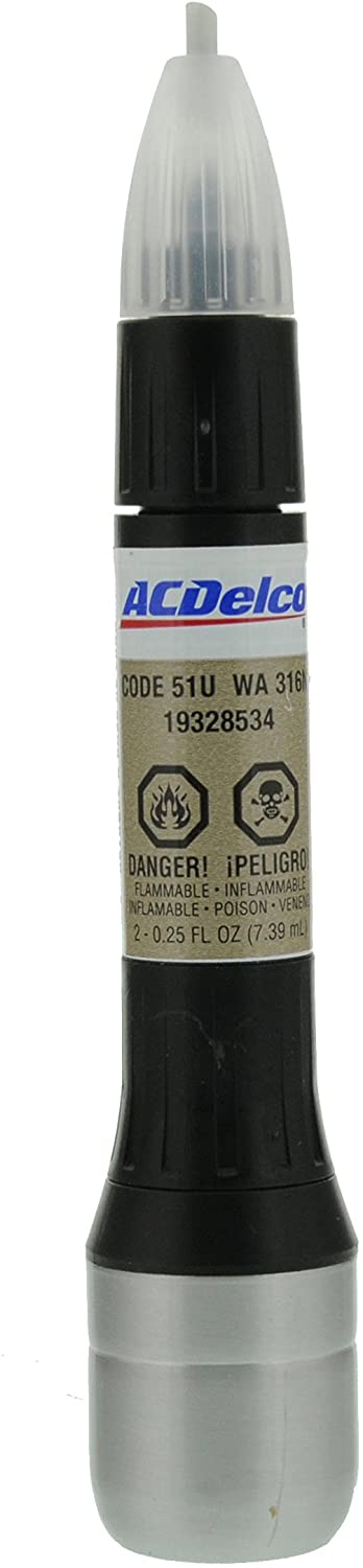 ACDelco 19328534 Gold Mist Metallic (WA316N) Four-In-One Touch-Up Paint - .5 oz Pen