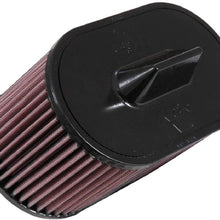 K&N Engine Air Filter: High Performance, Premium, Washable, Replacement Filter: Fits 2014-2018 MASERATI (Ghibli, Levante, Quattroporte), E-0651