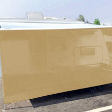 Tentproinc RV Awning Sun Shade 8'X15'3'' Black Mesh Screen Sunshade UV Blocker Complete Kits - 3 Years Limited Warranty