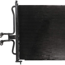 ECCPP Auto Parts Air Conditioning A/C AC Condenser Aluminum A/C AC Condenser Replacement Radiator for 2001-2007 Ford Escape CU4975