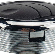 GARNECK Air Conditioner Ceiling Vent Outlet Round A/C Electroplate Corner Vents for RV Bus Electric Car Caravan Diamter 87mm/75mm Tube Size 46mm