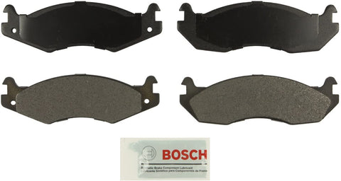 Bosch BE203 Blue Disc Brake Pad Set for Select AMC Concord, Eagle, Spirit; Jeep Cherokee, CJ5, CJ7, Comanche, Scrambler, Wagoneer, Wrangler - FRONT