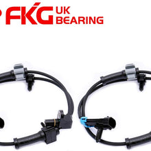 ABS Wheel Speed Sensor Front Left and Right ALS482 For 99-06 Chevy Silverado 1500, 00-05 Chevy Yukon Tahoe Suburban 1500, 99-05 GMC Sierra 1500, 03-08 Chevy Savanna 1500 Express 1500
