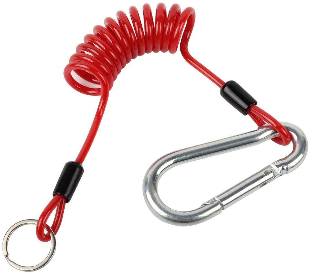WOFTD 4 Foot Safety Rope, Retractable Cable, Anti-Lost Cable