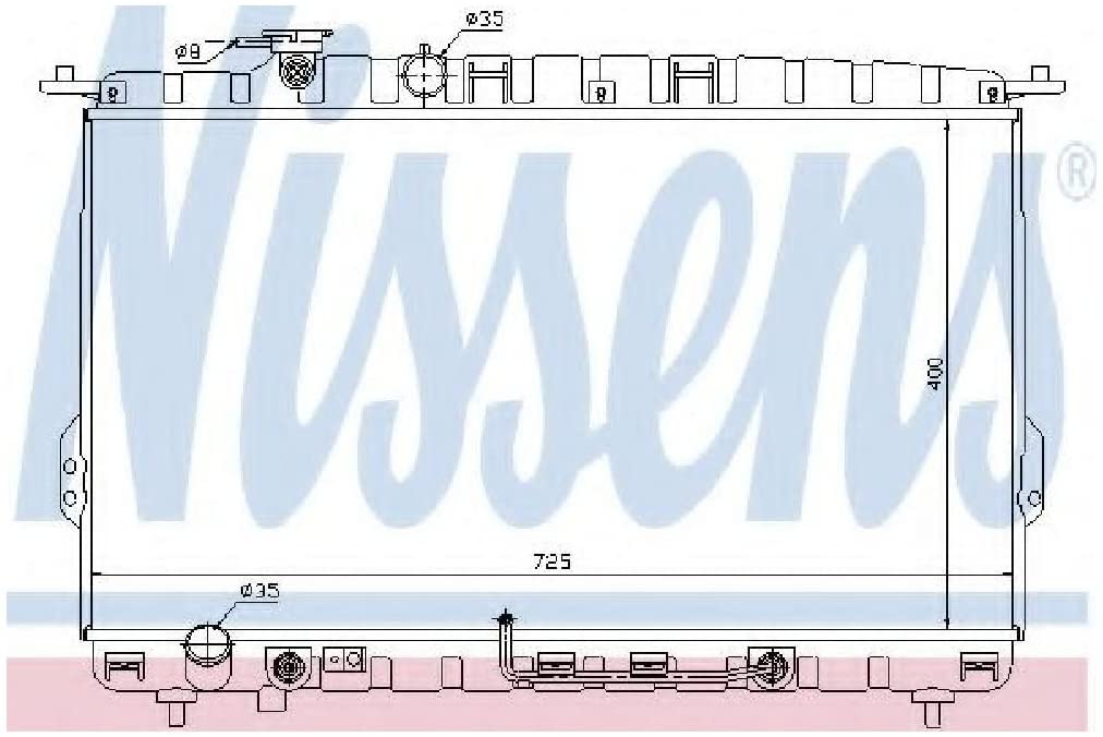 Nissens 67028 Radiator, engine cooling